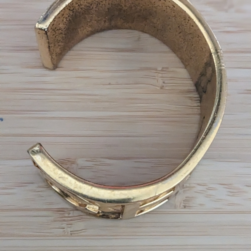 Gold Cuff Bracelet - Picture 6 of 11